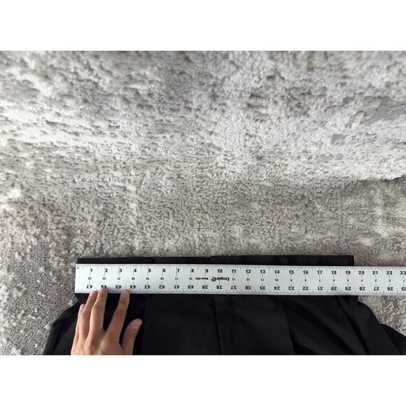 NEW Torrid Plus Size 18 Wide Leg Pants Black Pleated Button Zip Pocket Career - Picture 3 of 9